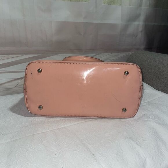 Scarleton Quilted Diamond Stitch Satchel Pink Medium - Picture 6 of 12